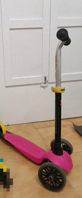 Patinete rosa decathlon oxelo