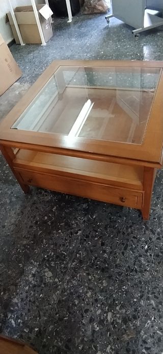 Mesa Centro Comedor Madera Nogal