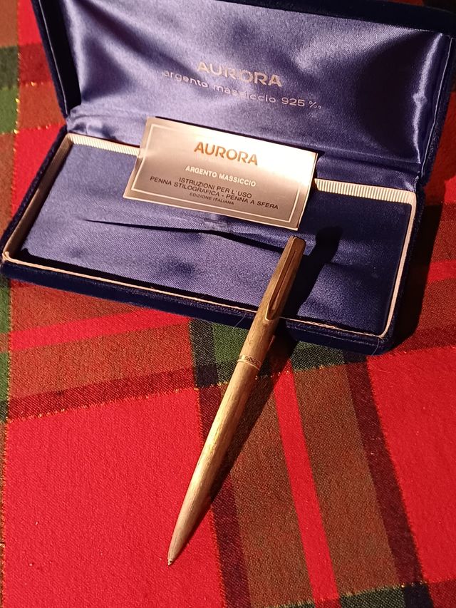 Penna in argento massiccio