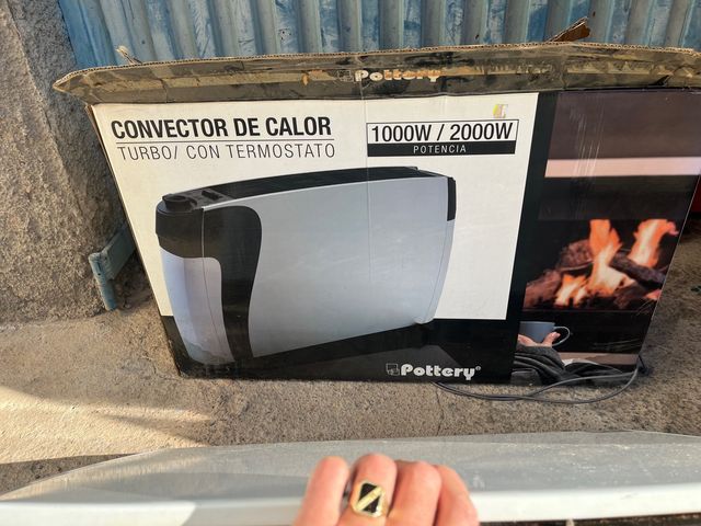 Convector de calor potery