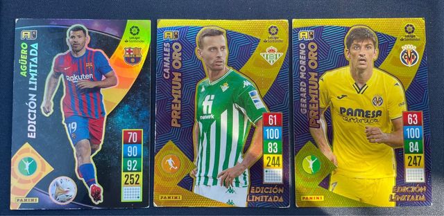 CROMOS PREMIUM ORO E.LIMITADA ADRENALYN 21/22