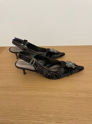 Zapato de fiesta mujer. ADOLFO DOMINGUEZ