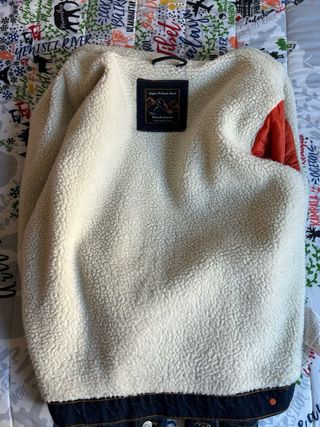 Cazadora vaquera borreguillo Zara
