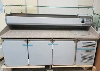 MUEBLE REFRIGERADOS. MESAS PIZZERAS CON MARMOL
