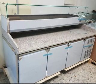 MUEBLE REFRIGERADOS. MESAS PIZZERAS CON MARMOL