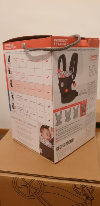 Mochila ergonómica evolutiva de la marca Ergobaby.