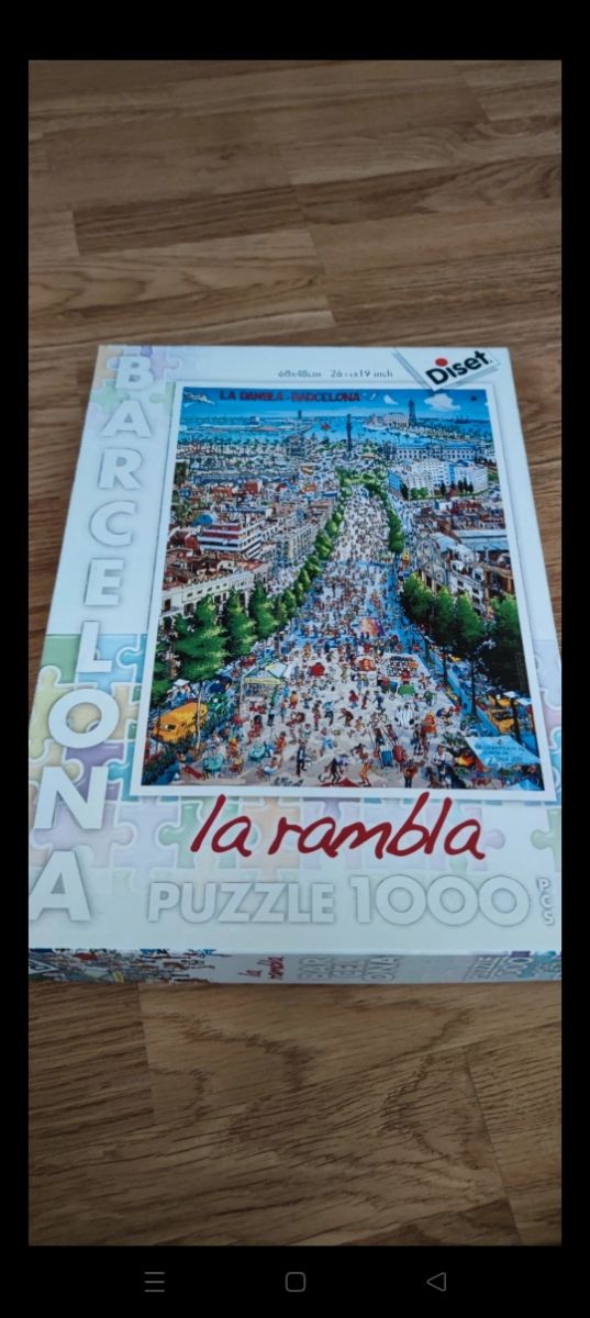 Puzzle Rambla 1000 piezas