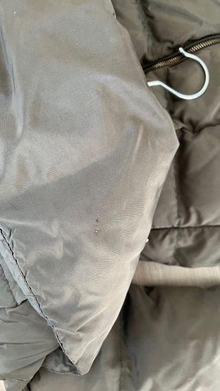 Abrigo plumífero de Zara