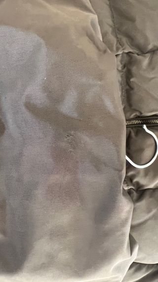 Abrigo plumífero de Zara