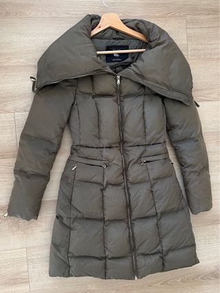 Abrigo plumífero de Zara