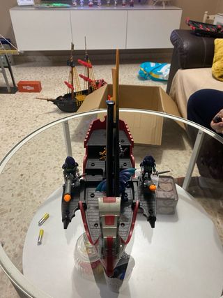 playmobil barco dinosaurio