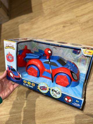Vehiculo Radio Control Spidey Web Racer 