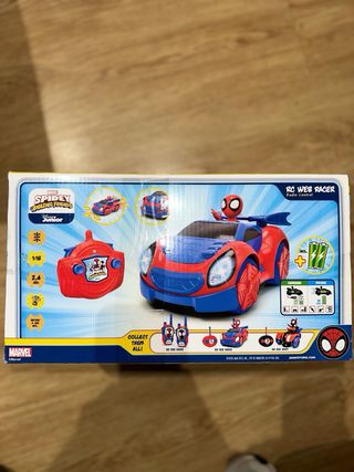 Vehiculo Radio Control Spidey Web Racer 