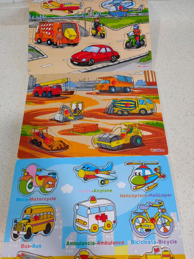 Puzzles de madera