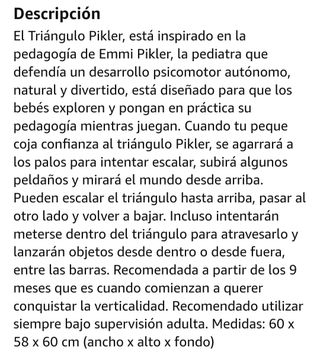 Triángulo Pikler- Marca Minipiu
