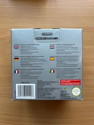 Game Boy Advance SP con caja completa