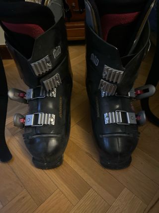 Botas esquí. 