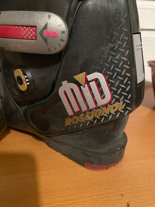 Botas esquí. 
