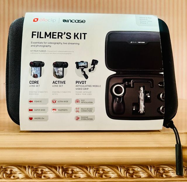 OLLOCLIP FILMER’S KIT APPLE/IPHONE