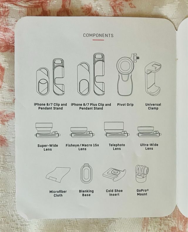 OLLOCLIP FILMER’S KIT APPLE/IPHONE
