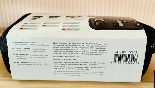 OLLOCLIP FILMER’S KIT APPLE/IPHONE