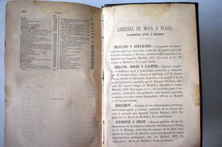 Libro de 1878 MANUAL DEL ESTUDIANTE DE MEDICINA