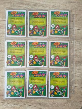 Cromos Bola de Dan