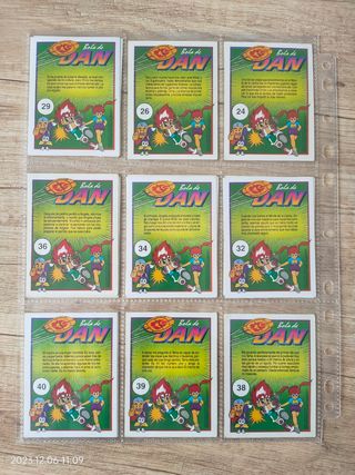 Cromos Bola de Dan