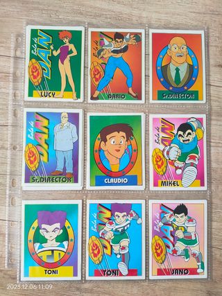 Cromos Bola de Dan