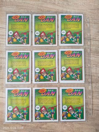 Cromos Bola de Dan