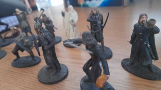 El señor de los anillos figuras de plomo