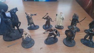 El señor de los anillos figuras de plomo