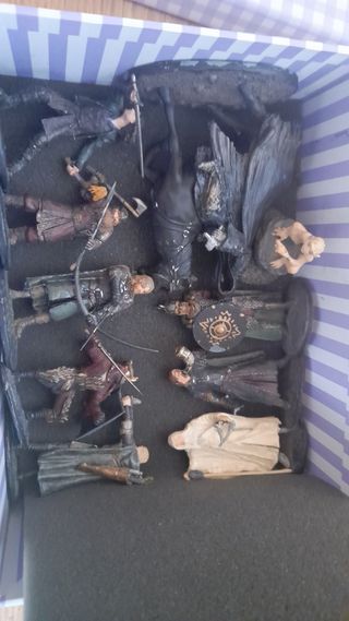 El señor de los anillos figuras de plomo