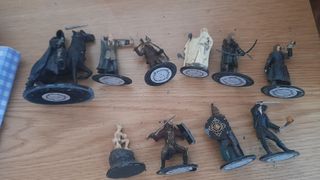 El señor de los anillos figuras de plomo
