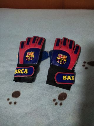 Guantes portero fútbol FCB