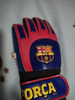 Guantes portero fútbol FCB