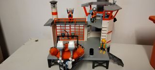 Centro salvamento marítimo playmobil