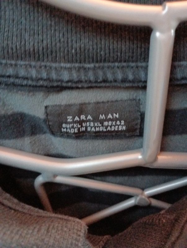 Polo hombre manga larga Zara