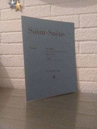 Cavatine for Trombone and Piano Op. 144