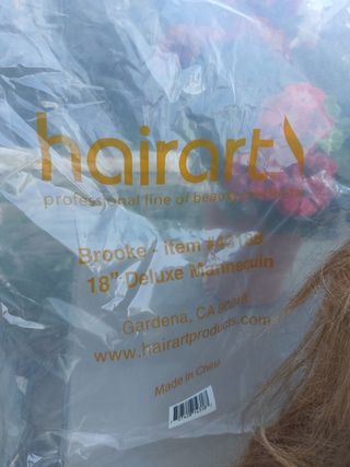 Cabeza maniquí Hairart