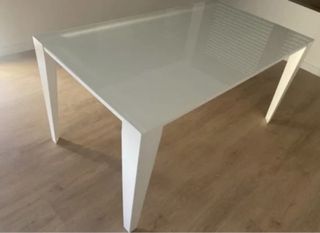Mesa de cristal comedor