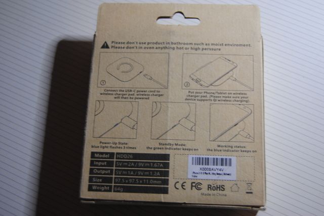 cargador inalámbrico ivoler