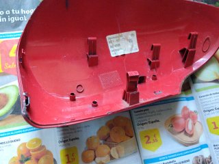 Tapa espejo yaris