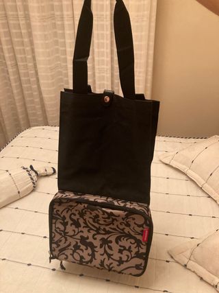 carrito compra bolsa plegable