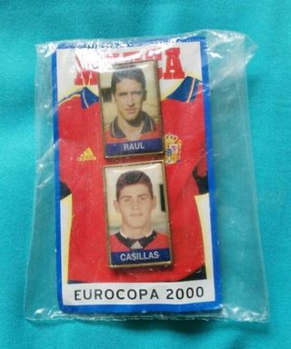 pin raúl iker casillas españa