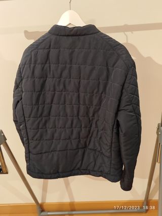 Abrigo hombre azul oscuro