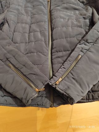 Abrigo hombre azul oscuro