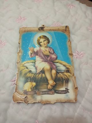 Quadro Gesù bambino 