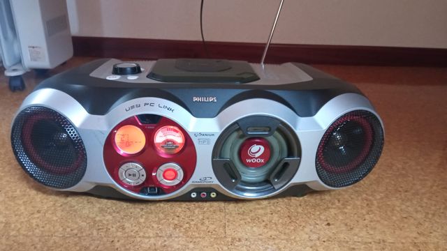 BOOMBOX PHILIPS MOD AZ2558 Mini catena, CD, radio
