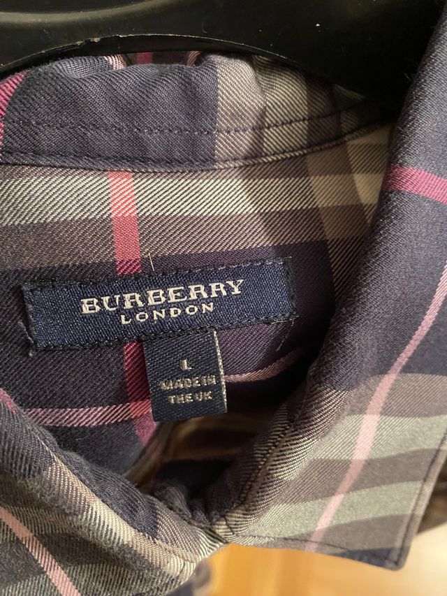 camicia burberry